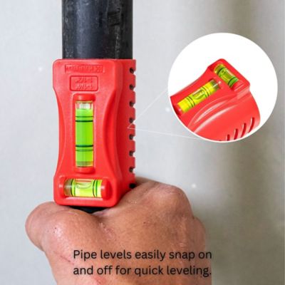 Image showing  Kapro 350 Pipe Level Set - 5 Sizes