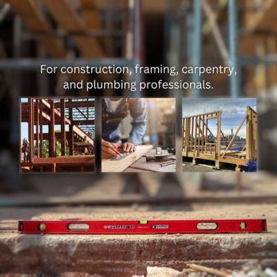 Image showing  985 APOLLO - Non-Magnetic Heavy-Duty Professional Box Level - 32 in.