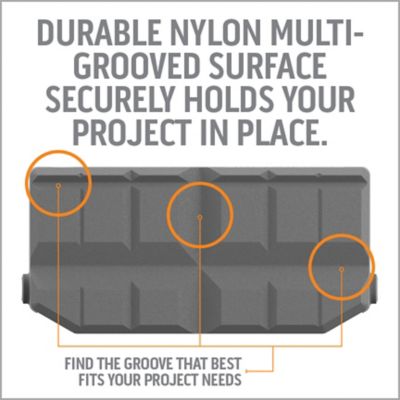 Image showing 7 th Work IQ Tools IQ Vise Jaws Leather