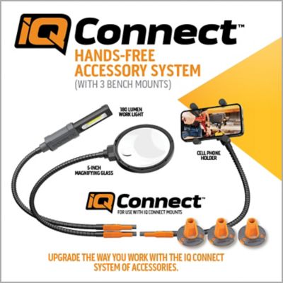Image showing  IQ Connect Hands Free Accessory System with 3 Bench Mounts