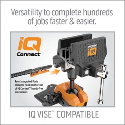 Image showing 8 th Work IQ Tools IQ Connect Hands Free Accessory System with 3 Bench Mounts