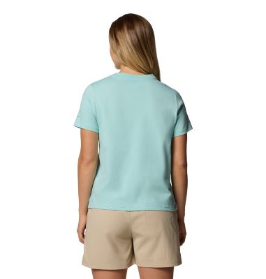 Image showing 1 th Columbia Sportswear Women's Rolling Bend Graphic Crew Neck Short-Sleeve T-Shirt
