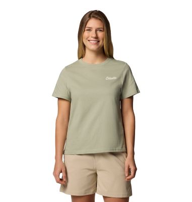 Image showing 0 th Columbia Sportswear Women's Rolling Bend Graphic Crew Neck Short-Sleeve T-Shirt