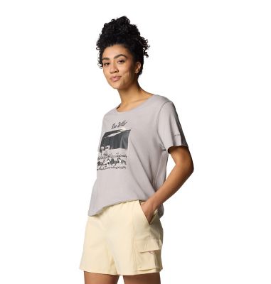 Image showing 3 th Columbia Sportswear Women's Ruby Springs Graphic Scoop Neck Short-Sleeve T-Shirt
