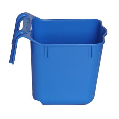 Image showing  3.5 gal. Hook-Over Feeder Bucket, Blue