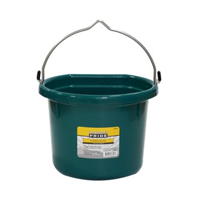 Producer's Pride 2 gal. Flat-Back Bucket, Green