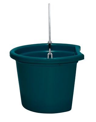 Image showing  2 gal. Flat-Back Bucket, Green