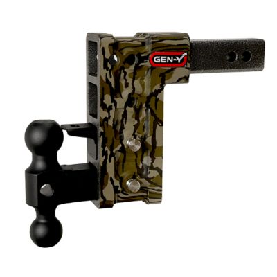 GEN-Y Hitch Mossy Oak 2.5 in., 5in Drop Dual-Pintle