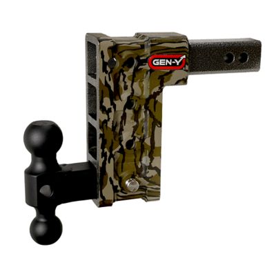 GEN-Y Hitch Mossy Oak 2.5 in., 5 in. Drop Dual Ball