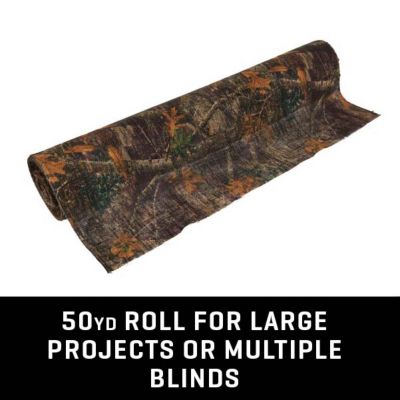 Image showing  Hunting Blind Burlap: Bulk 50 yd. Roll, Realtree Edge