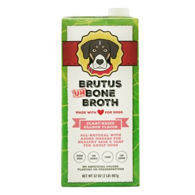 Brutus Bone Broth Skin & Coat Formula Broth Food Topper for Dogs & Cats, 32 oz.