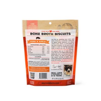 Image showing  Pork & Apple Dog Biscuits, 8 oz.