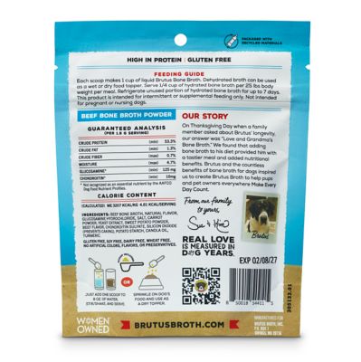Image showing  Instant Beef Hip & Joint Dog Food Topper for Dogs, 3.5 oz.