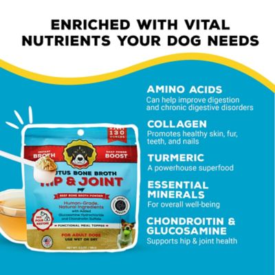 Image showing  Instant Beef Hip & Joint Dog Food Topper for Dogs, 3.5 oz.