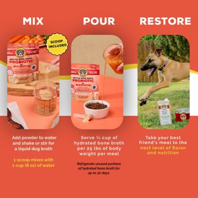 Image showing  Instant Pork Probiotic Powder Dog Food Topper for Dogs, 3.5 oz.