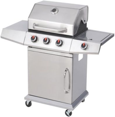 Gas One 3-Burner Propane Grill with Side Burner