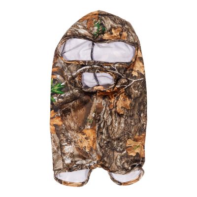 Image showing 5 th Vanish Stretch Fit Full Head Net in Spandex With 2 Holes By Allen, Realtree Edge