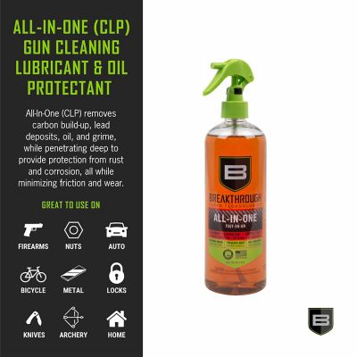 Image showing  Battle Born Bio Synthetic All in One (CLP) Cleaner, Lubricant, & Protectant, 16 oz. Bottle