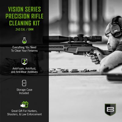 Image showing  Vision Series Rifle Cleaning Kit, .243 Caliber & 6mm, Multi Color