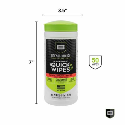 Image showing  Multi Purpose CLP Quick Wipes, 5 in. x 6 in., 50 pk. Canister