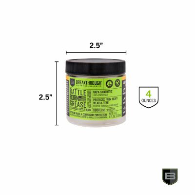 Image showing  Battle Born Grease with PTFE, 4 oz. Jar, Clear