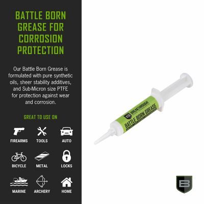 Image showing  Battle Born Grease with PTFE, 12cc Syringe, Clear