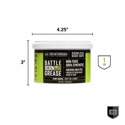 Image showing  Battle Born Grease with PTFE, 1 lb. Tub, Clear