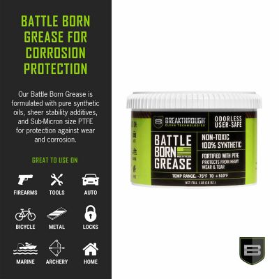 Image showing  Battle Born Grease with PTFE, 1 lb. Tub, Clear