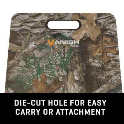 Image showing  Foam Hunting Cushion, 14 in. L x 13 in. W x 2 in. Thick, Realtree Edge Camo