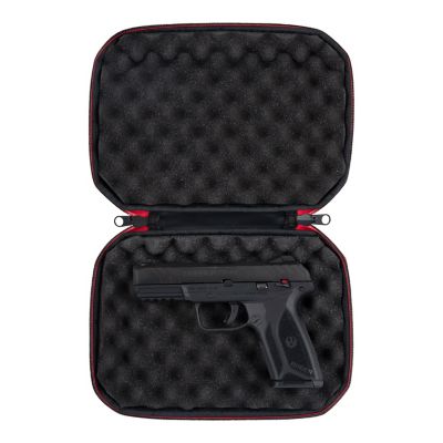 Image showing  55 in. 2-Firearm Lockable Tactical Gun Case, Laser Cut MOLLE Front, Black