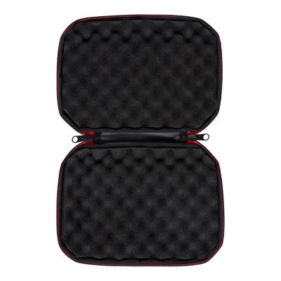 Image showing  55 in. 2-Firearm Lockable Tactical Gun Case, Laser Cut MOLLE Front, Black