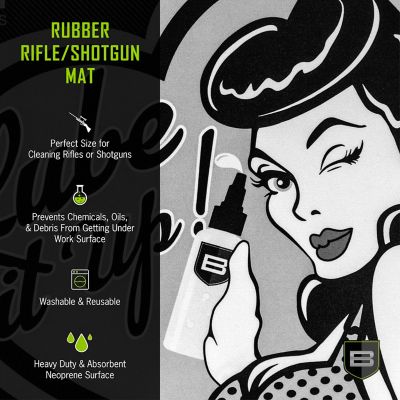 Image showing  Rifle Mat, 36 in. L x 12 in. W, Multi-Color