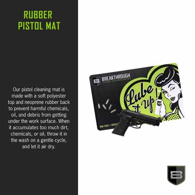 Image showing  Handgun Mat, 17 in. L x 11 in. W, Multi Color