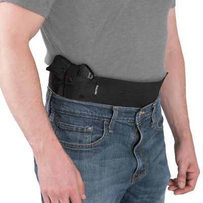 Image showing  Hideout Belly Band Gun Holster, 32 to 46 in. Waists, 81 cm. to 116 cm., Medium to X Large, Black