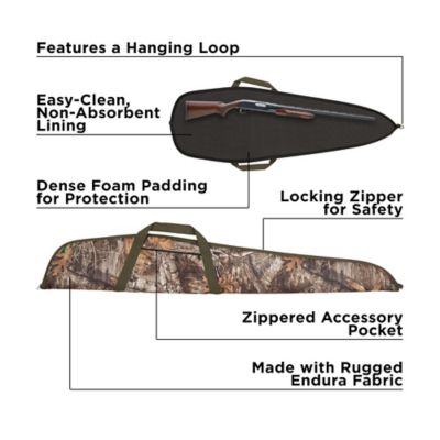 Image showing  52 in. Emerald Shotgun Case, Olive/Realtree Edge Camo