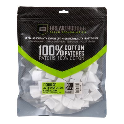 Image showing  Cotton Patches, 1 in. sq., .22 Thru .243 Caliber, 1,000 pk.