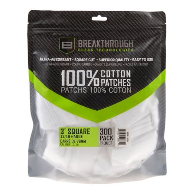 Image showing  Cotton Patches, 3 in. Square, 12 & 16-Gauge, 300 pk.
