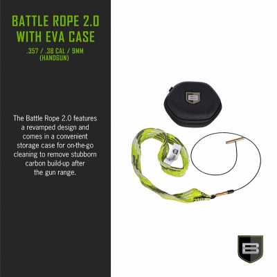 Image showing  Handgun Battle Rope 2.0 with EVA Case, .35, .38 Caliber & 9mm, Multi-Color