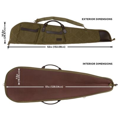 Image showing  52 in. North Platte Heritage Shotgun Case, Olive