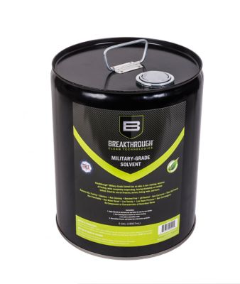 Breakthrough Clean Technologies Military-Grade Solvent, 5 gal. Drum, Clear