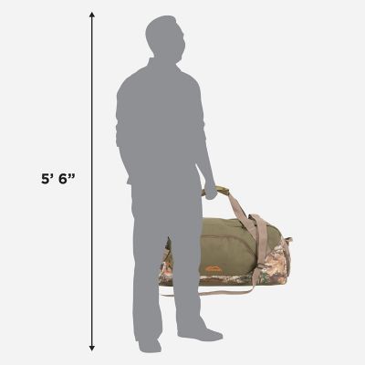 Image showing  Basin Duffel Bag, Large, Olive & Realtree Edge