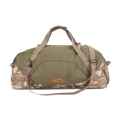 Image showing  Basin Duffel Bag, Medium, Olive & Realtree Edge