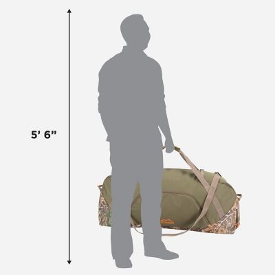 Image showing  Basin Duffel Bag, X Large, Olive & Realtree Edge
