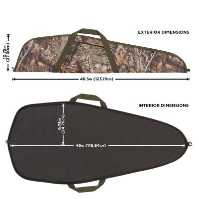 Image showing  Emerald Rifle Case 46 in., Olive and Realtree Edge Camo