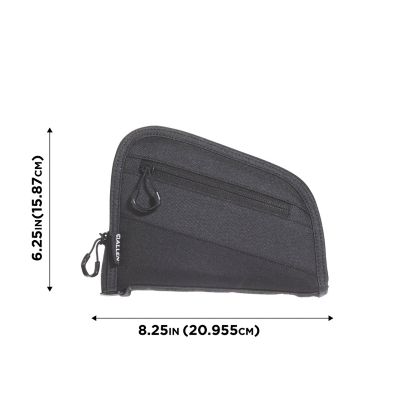 Image showing  7 in. Auto-Fit 2.0 Compact Handgun Case, Black