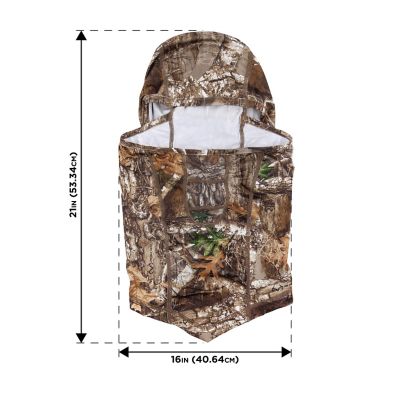 Image showing  Unisex Camo Balaclava - Hunting Face Cover - Ideal Hunting Gear for Men and Women - Realtree Edge Camo