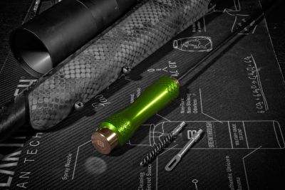 Image showing  36 in. Carbon Fiber Cleaning Rod with Rotating, Ergonomic Aluminum Handle