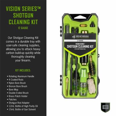 Image showing  Vision Series Shotgun Cleaning Kit, 12-Gauge, Multi-Color