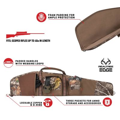 Image showing  Elk 46 in. Rifle Case by Allen Company, Realtree Edge Camo