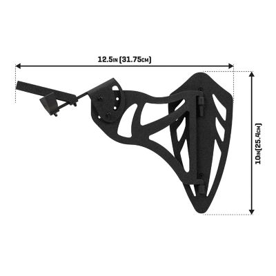 Image showing  New EZ Mount Magnum Skull Hanger, Black